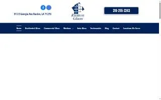 Ruston Glass & Mirror website