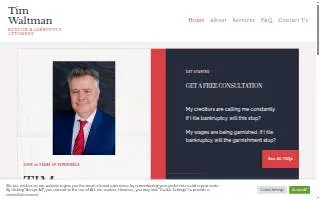 Tim Waltman - Ruston Bankruptcy Attorney website