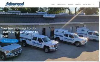 Advanced Windshield Repair website