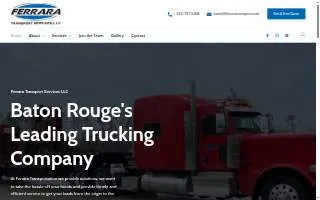 Ferrara Transport Services LLC of Shenandoah website