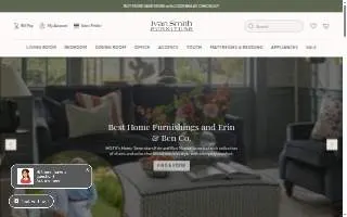 Ivan Smith Furniture of Shreveport website