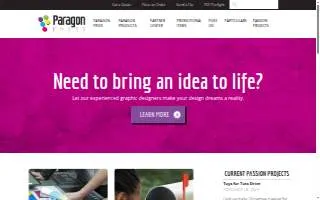 Paragon Press website