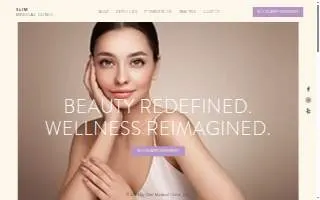 Slim Medical Clinic website