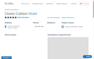 Classic Collision of Slidell