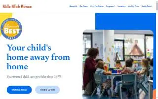 Kidz Klub House website