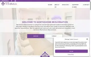 Northshore Rejuvenation website