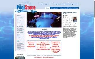 The Pool Store of Slidell website