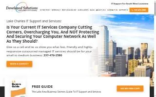 Developed Solutions LLC website