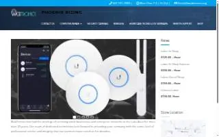 WebTronics, LLC website