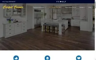 Carpet Corner Flooring website