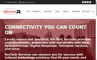 Restech Information Services Inc of Terrytown website