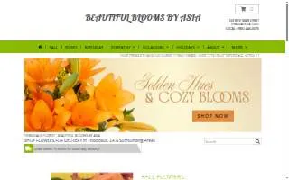 Beautiful Blooms by Asia website
