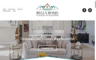 Bella Home Staging & Cleaning LLC website