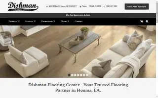 Dishman Flooring & Interiors website