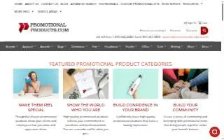Premium Promotional Products website