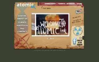 Atomic Ink website