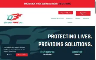 Diversifire website