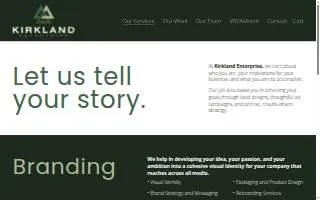Kirkland Enterprise website