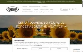 Mulhearn Flowers & Gifts website