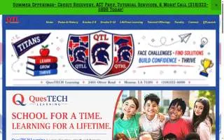 QuesTECH Learning of West Monroe website