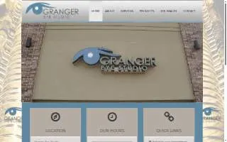 Granger Eye Studio website