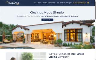 Lalande Title, LLC - Youngsville