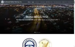 Southwest Safety Training of Youngsville website