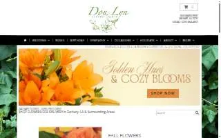 Don Lyn Florist of Zachary website