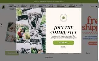 Persnickety Unique Gifts website
