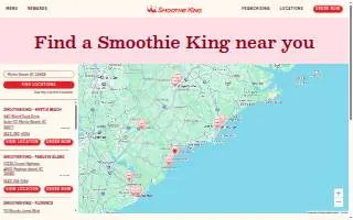 Smoothie King of Zachary website