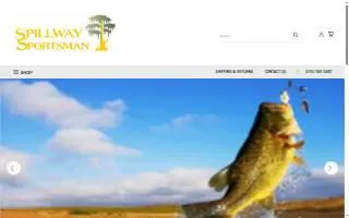 Spillway Sportsman website