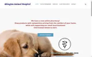 Abington Animal Hospital of Hanover website