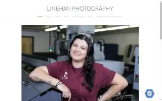 Linehan Photography website