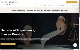 Shea Culgin Law of Abington website