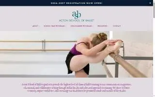 Acton School of Ballet website