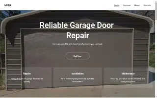 Discovery Garage Door Repair website