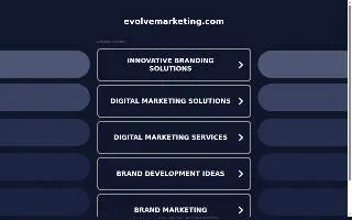 Evolve Marketing Agency of Acton website