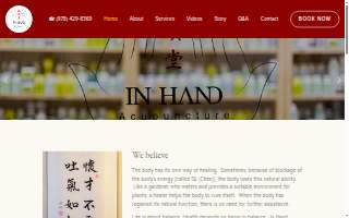 In Hand Acupuncture and Herbs