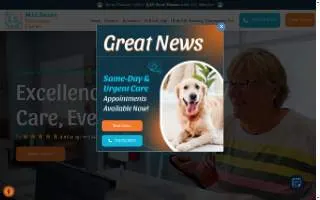 Middlesex Veterinary Center of Acton website