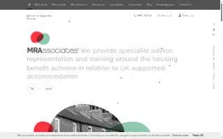 MR Associates website