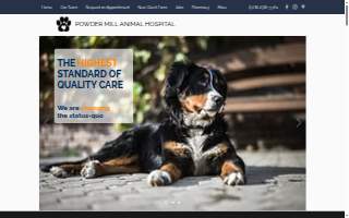 Powder Mill Animal Hospital of Acton website