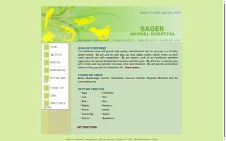 Sager Animal Hospital Inc website