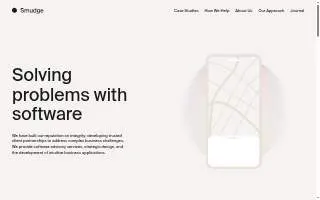 Smudge Ink website
