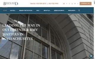 Bernard OUI Defense website