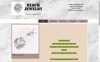Block Jewelry website