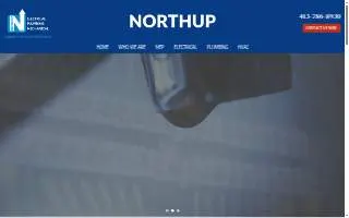 David R. Northup Electrical Contractors website