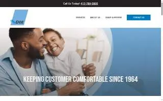 DEE Service Inc website
