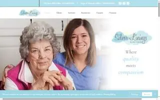 Silver Linings Home Care, LLC website