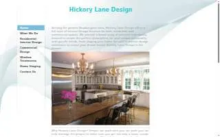 Hickory Lane Design website