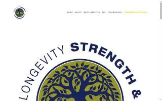 Longevity Strength and Performance, LLC website